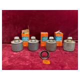 Vintage railroad lantern wicks & mantle