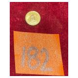 Gold Coin, Miniature 1904, $20