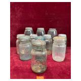 Lot of Various Canning Jars