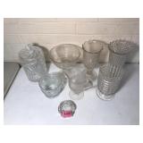 Lot of Cut Glass Peices
