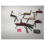 Lot of Pocket Knives