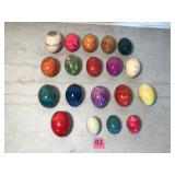 Lot of Marble Like Eggs