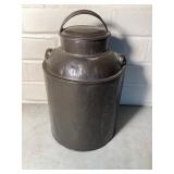 Antique metal canister/jug