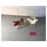 Vintage Cleeuloid Figures