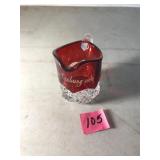 Ruby Red Flash, Glass Pitcher