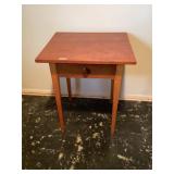Single drawer wooden table/desk