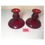 Fenton Ruby Red Hobnail