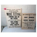 Vintage Music Festival Posters