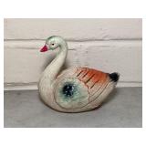 Vintage celluloid swan toy