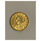 1903 Gold $2 1/2 Coin