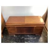 Large Wooden Blanket Chest