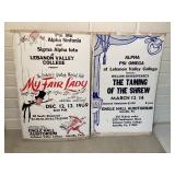 Pair of vintage advertising posters