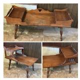 Pair of MCM End Tables & Coffee Table