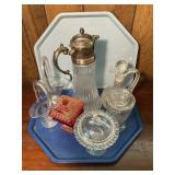 Vintage glassware set