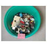 Container of Buttons