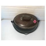 Vintage Cast Iron, Cauldron w/ Lid