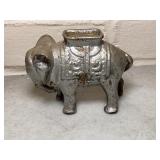 Intake Metal Elephant Coin Bank