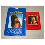 1969 & 1970 Playboy calendars