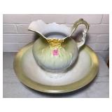 Antique Washbowl & Pitcher