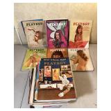 Box of Old Playboy & Adult Magazines