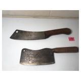 Vintage Meat Clever, Butcher Knive