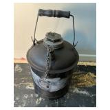 Antique oil canister