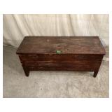 Small Wooden Blanket Chest