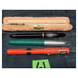 Vintage Pens and One 14k Nip