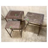 3 Pc Outdoor Table Set