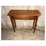 Wooden Entryway Table w/ Drawer