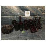 Vintage Avon 1876 Cap Cod Glass Tableware