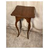 Small Antique Wooden End Table