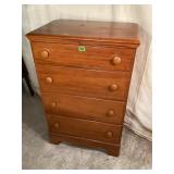 4 Drawer Wooden Dresser