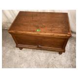 Small Wooden Blanket Chest
