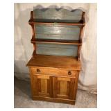 Antique 2 Pc Wash Stand/Hutch