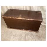 Vintage Wooden Blanket Chest
