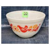 Vintage Pyrex Friendship Birds Bowl