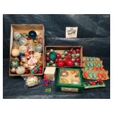 Lot of Vintage Christmas Ornaments