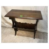 Small Wooden End Table