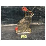 J.H. Millstein Glass Bunny