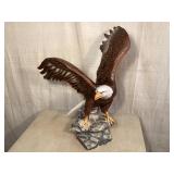 Large Ceramic Bald Eagle