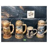 Vintage Beer Steins