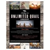 2 Man, 2 Night Mississippi Quail Hunt