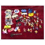 Various Vintage Toy Figures, Cars and More