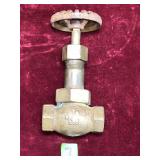 Vintage Pennsylvania RR Brass Gate Valve