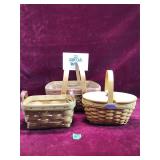 Longaberger Baskets and Liners