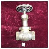 Vintage Pennsylvania RR Brass Gate Valve