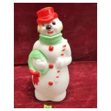Vintage Empire Blow Mold Snowman, 13' T