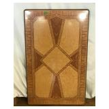 Vintage MCM Art Deco Metal Table Top