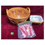 Longaberger Baskets and Liners